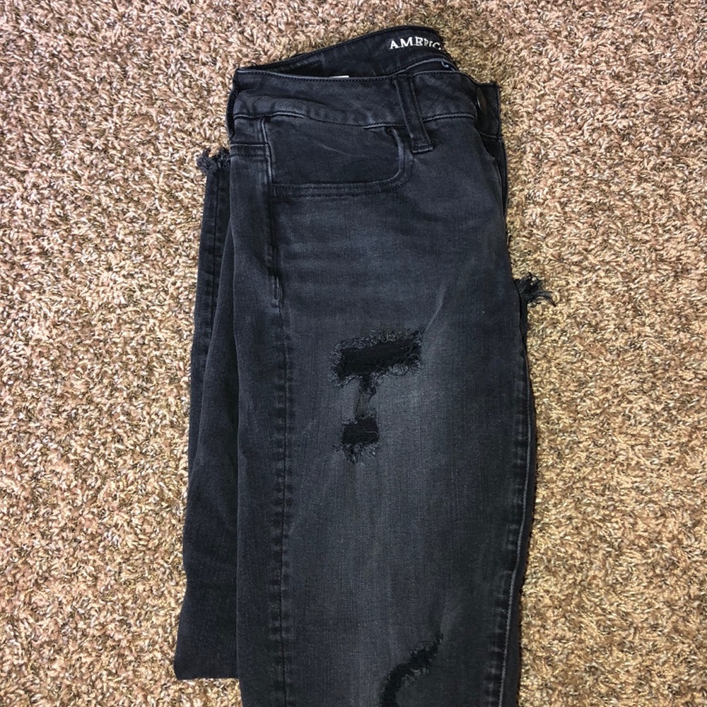 American Eagle Black Jeans (Skinny)